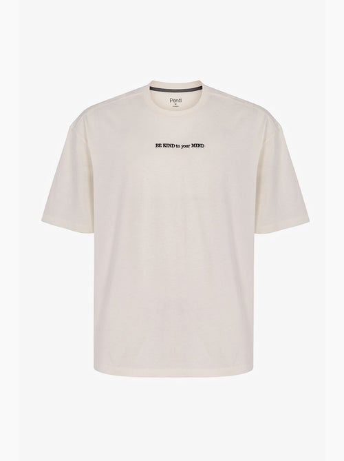 Completo pigiama uomo modern stone oversize a maniche corte penti - Kiabi Completo pigiama uomo modern stone oversize a maniche corte penti - Kiabi