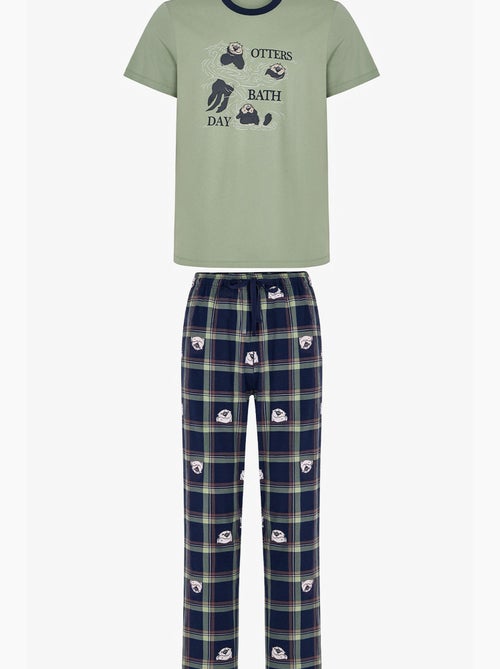 Completo pigiama uomo other bath con pantaloni penti - Kiabi Completo pigiama uomo other bath con pantaloni penti - Kiabi