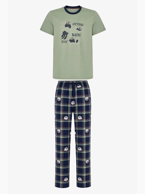 Completo pigiama uomo other bath con pantaloni penti - Kiabi Completo pigiama uomo other bath con pantaloni penti - Kiabi