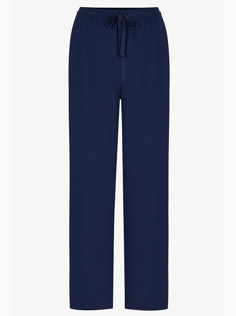 Completo pigiama uomo tom&jerry con camicia a maniche lunghe e pantaloni penti Blu marino - Kiabi