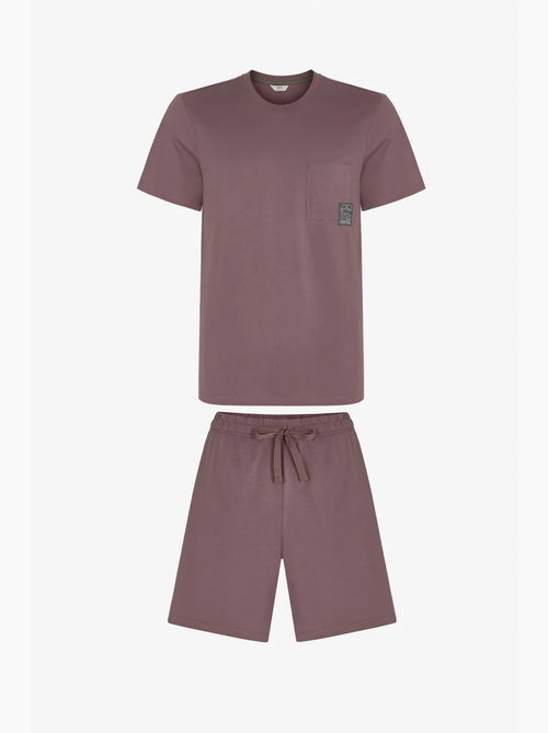 Completo pigiama uomo woodland earth con maniche corte e pantaloncini penti - Kiabi Completo pigiama uomo woodland earth con maniche corte e pantaloncini penti - Kiabi
