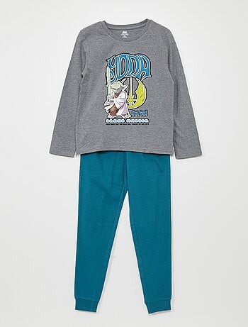 Completo pigiama 'Yoda' 'Star Wars' - 2 pezzi - Kiabi