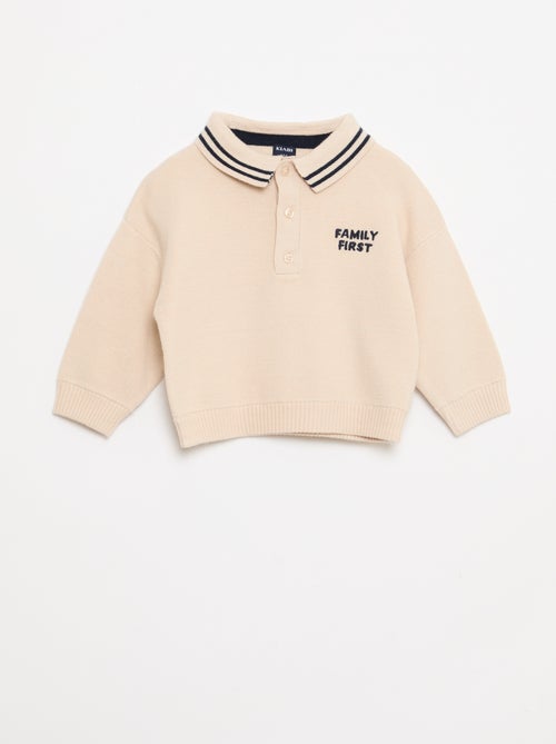 Completo polo caldo + pantaloni - 2 pezzi - Kiabi