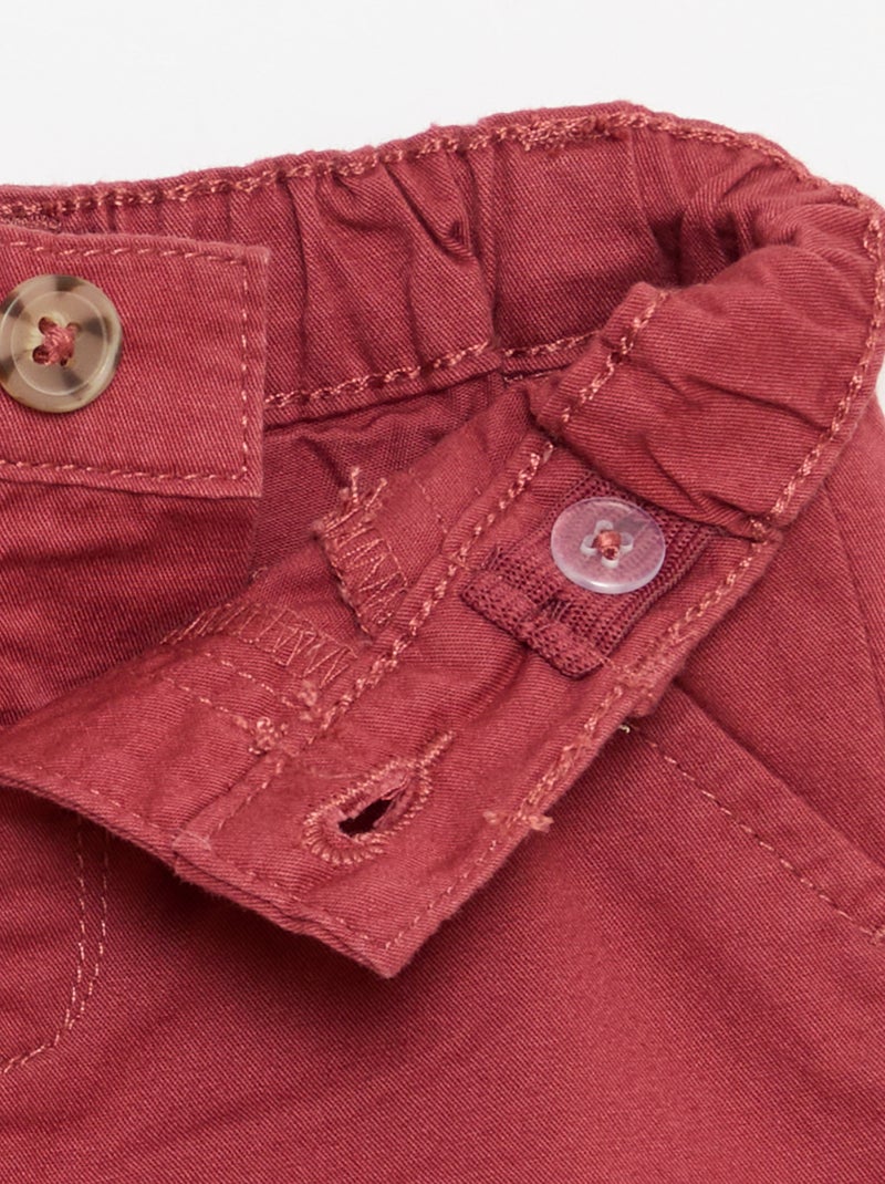 Completo polo + shorts - 2 pezzi Marrone - Kiabi