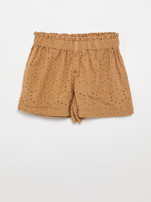 Completo ricamato 2 pezzi - shorts + blusa - Kiabi