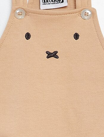 Completo salopette + T-shirt 'Miffy' - 2 pezzi