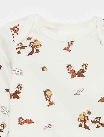 Completo salopette tutina + body a maniche lunghe 'Disney'
