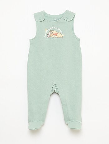 Completo salopette tutina + body a maniche lunghe 'Disney'