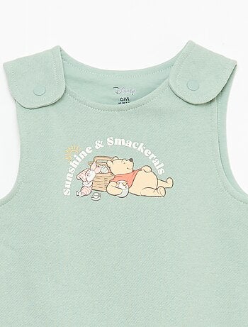 Completo salopette tutina + body a maniche lunghe 'Disney'