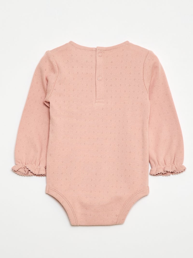 Completo Salopette 'Winnie' + fascia + t-shirt - 3 pezzi Rosa - Kiabi