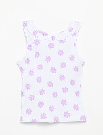 Completo short + canotta in maglia traforata