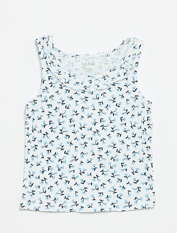 Completo short + canotta in maglia traforata