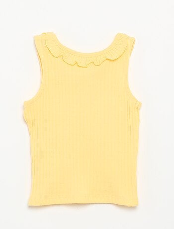 Completo short + canotta in maglia traforata