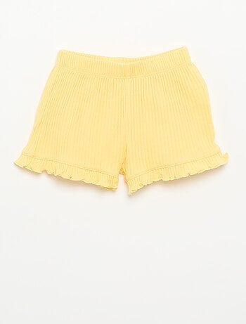 Completo short + canotta in maglia traforata