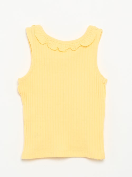 Completo short + canotta in maglia traforata - Kiabi