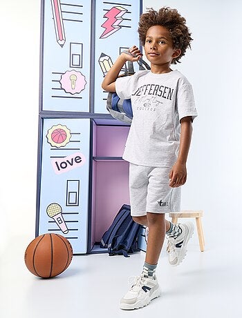 Completo short + t-shirt - 2 pezzi