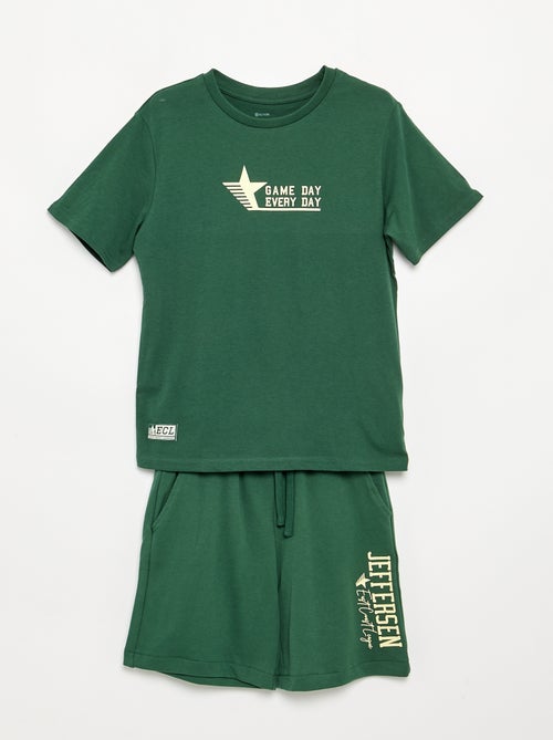 Completo short + t-shirt - 2 pezzi - Kiabi