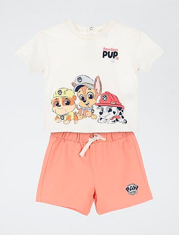 Completo short + t-shirt 'Paw Patrol' - 2 pezzi