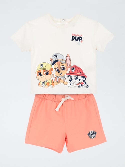 Completo short + t-shirt 'Paw Patrol' - 2 pezzi - Kiabi