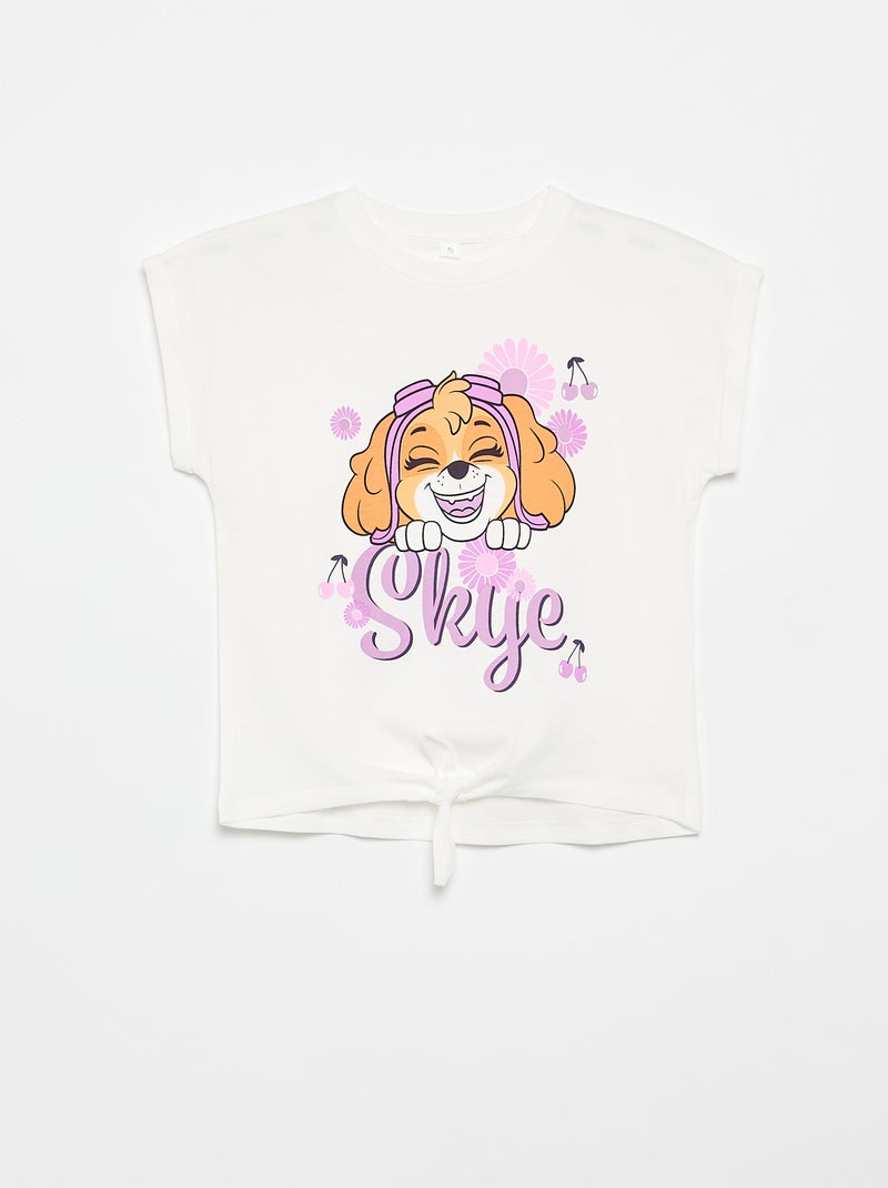 Completo short + T-shirt 'PAW Patrol' Bianco - Kiabi