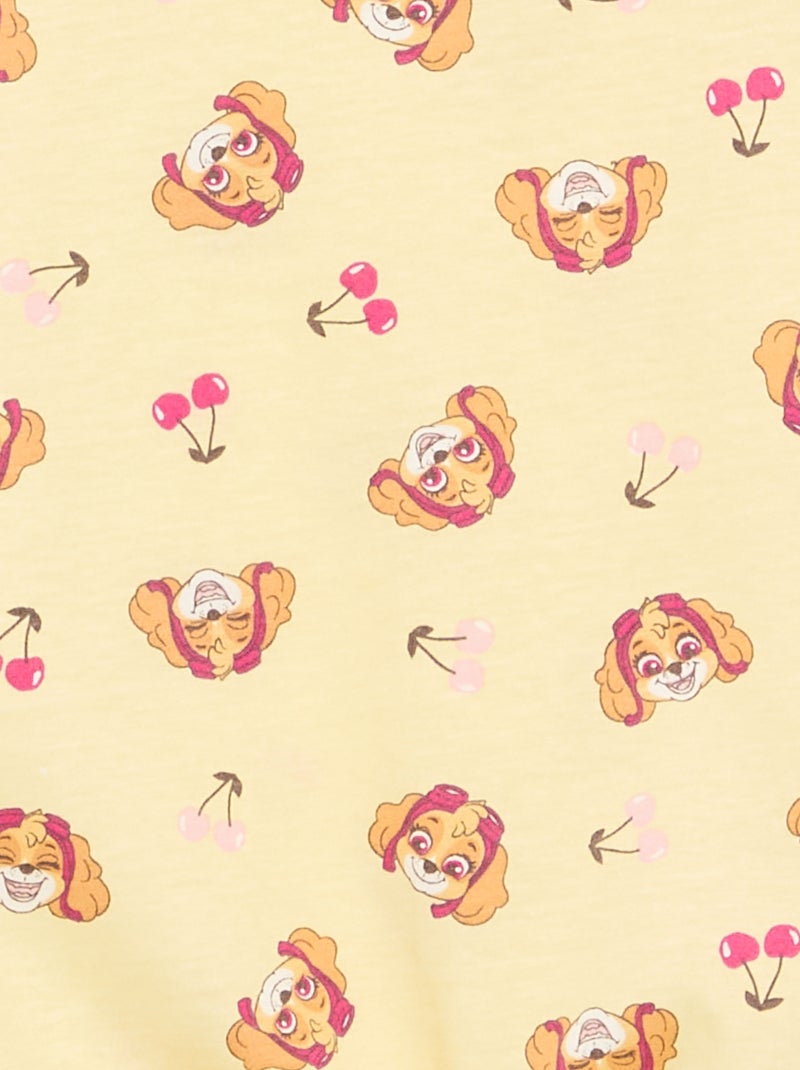Completo short + T-shirt 'Paw Patrol' Giallo - Kiabi