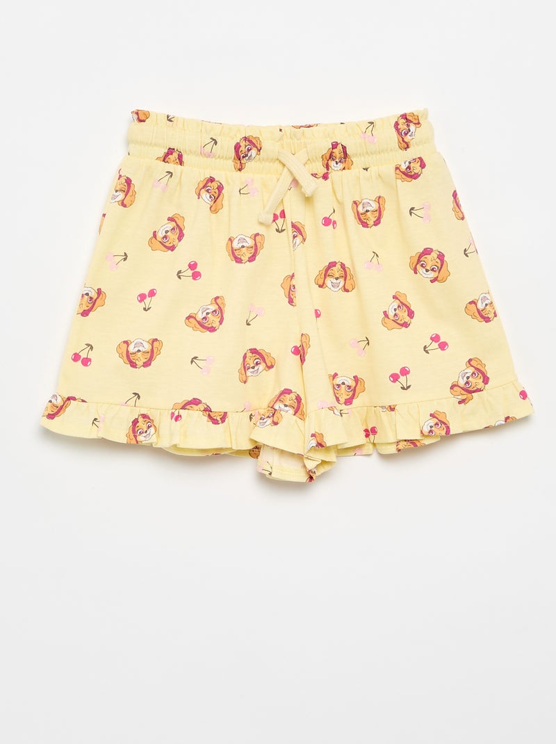 Completo short + T-shirt 'Paw Patrol' Giallo - Kiabi
