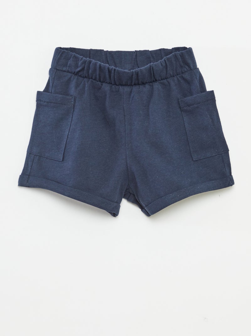 Completo shorts + t-shirt - 2 pezzi BLU - Kiabi