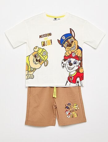 Completo shorts + T-shirt "PAW Patrol