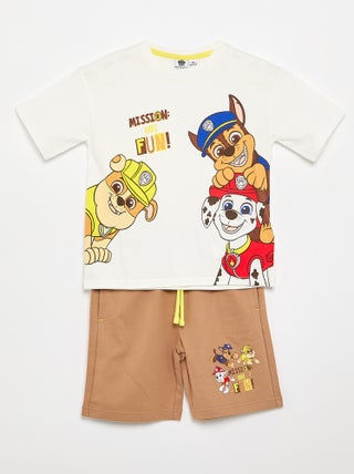 Completo shorts + T-shirt "PAW Patrol"