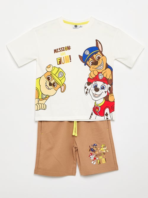 Completo shorts + T-shirt "PAW Patrol" - Kiabi