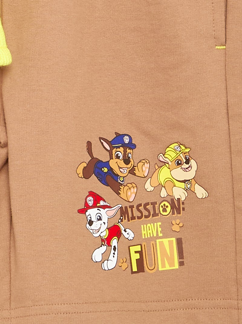 Completo shorts + T-shirt "PAW Patrol" Bianco - Kiabi