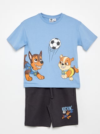 Completo shorts + T-shirt "PAW Patrol"