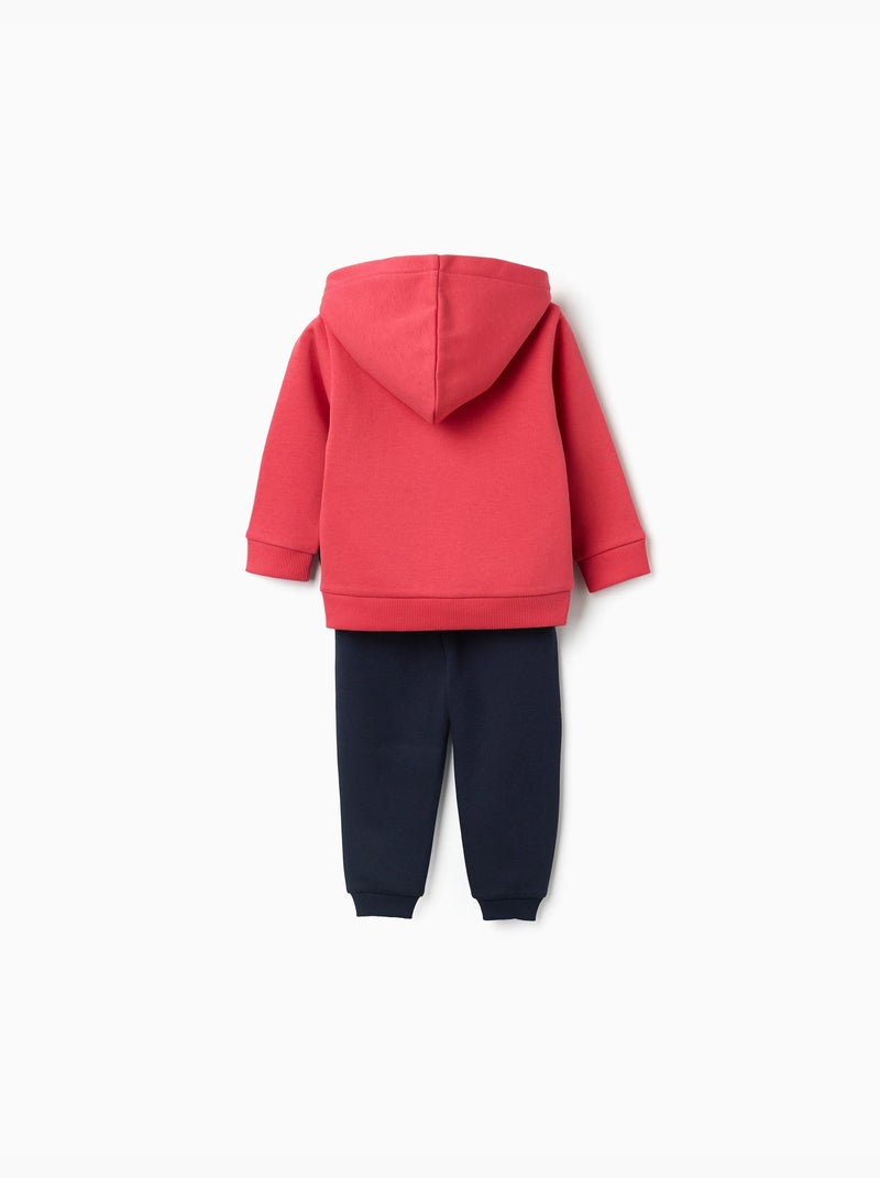 Completo spazzolato 3 pezzi Rosso - Kiabi