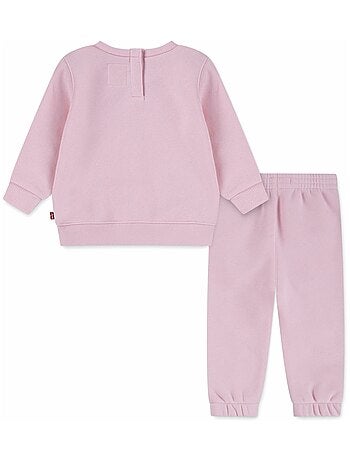 Completo sportivo a 2 pezzi composto da felpa e pantaloni da jogging - levi's kids