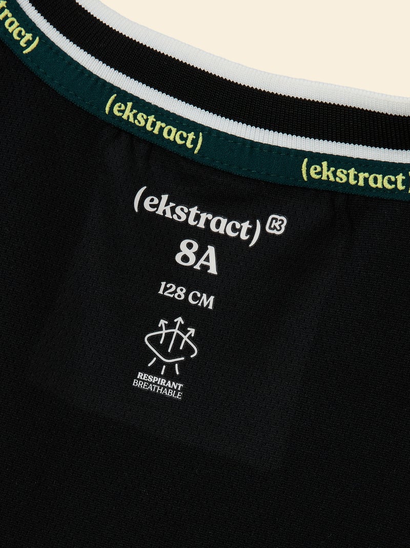 Completo sportivo canotta + pantaloncini - (ekstract) Nero - Kiabi