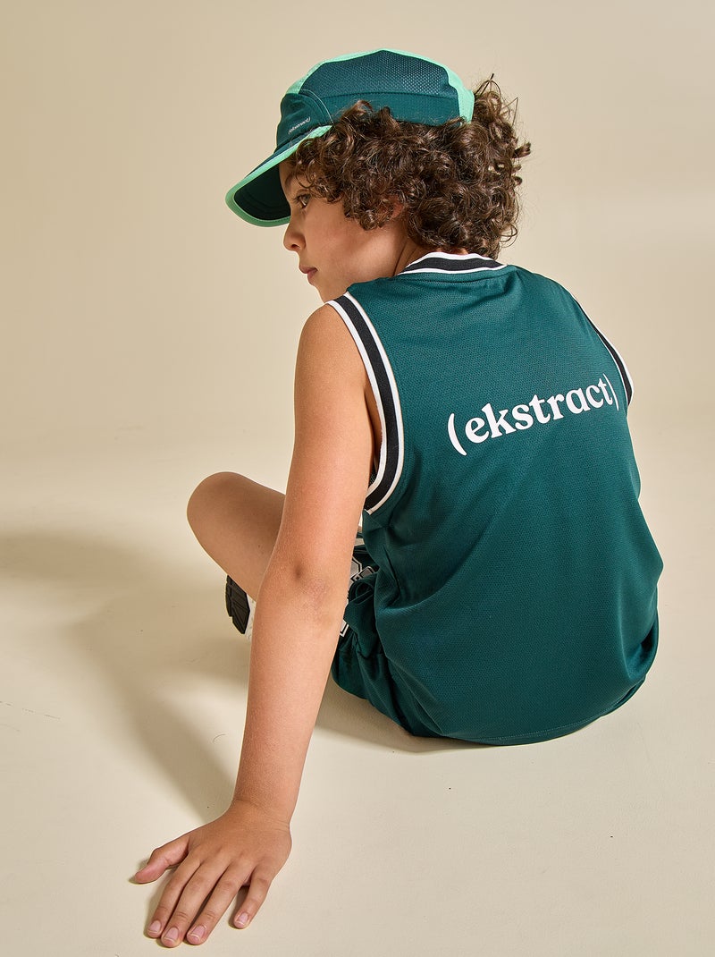Completo sportivo canotta + pantaloncini - (ekstract) Verde - Kiabi