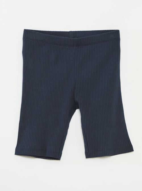 Completo sportivo canotta + shorts da ciclista a coste - 2 pezzi - Kiabi Completo sportivo canotta + shorts da ciclista a coste - 2 pezzi - Kiabi