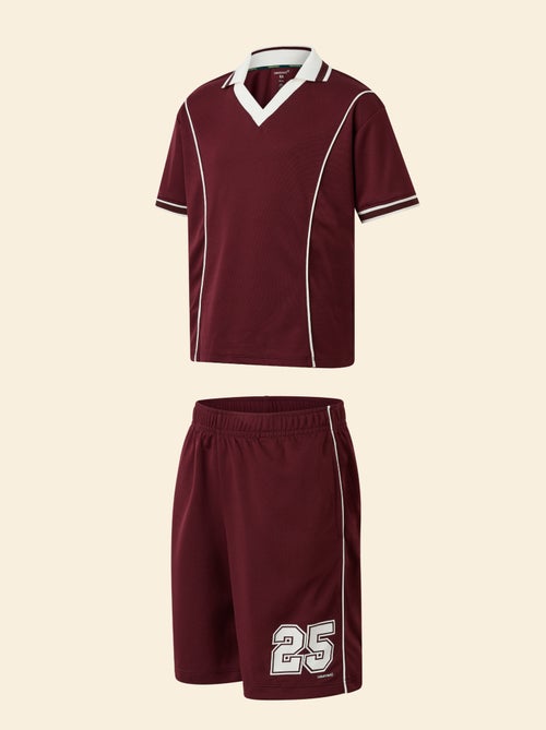 Completo sportivo t-shirt + pantaloncini - (ekstract) - Kiabi