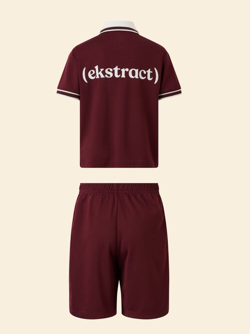 Completo sportivo t-shirt + pantaloncini - (ekstract) - Kiabi
