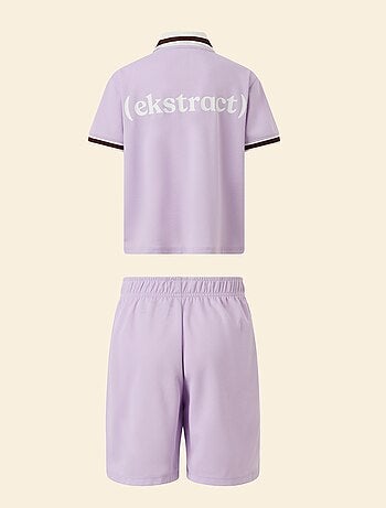 Ekstract - Completo sportivo t-shirt + pantaloncini
