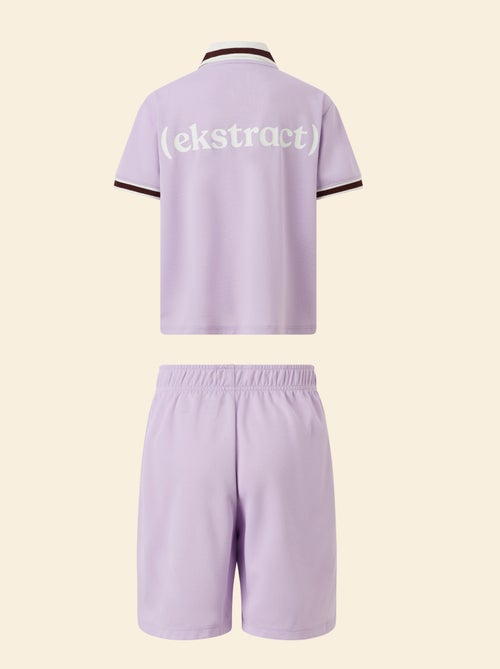 Completo sportivo t-shirt + pantaloncini - (ekstract) - Kiabi