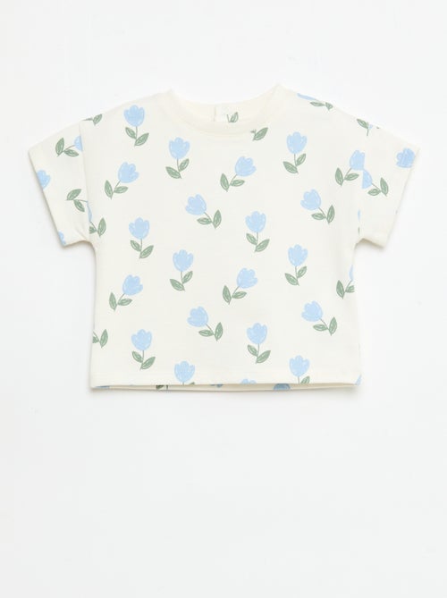 Completo stampato 2 pezzi shorts + T-shirt - Kiabi