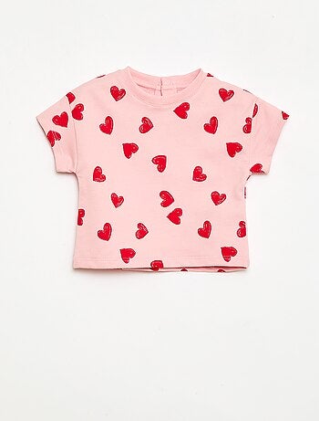 Completo stampato 2 pezzi shorts + T-shirt