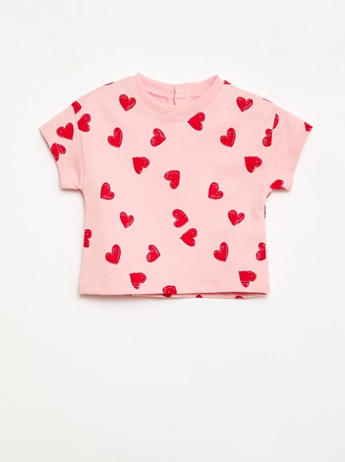 Completo stampato 2 pezzi shorts + T-shirt - Kiabi