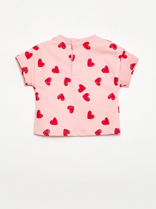 Completo stampato 2 pezzi shorts + T-shirt - Kiabi