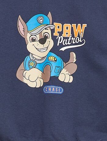 Completo stampato 'Paw Patrol' felpa + pantaloncini in cotone