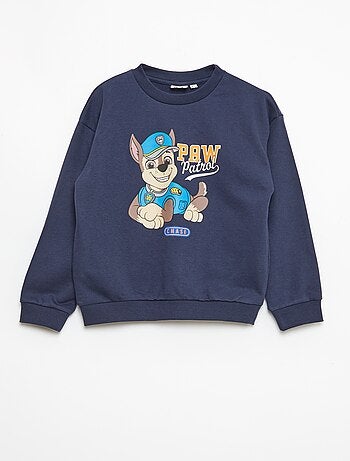 Completo stampato 'Paw Patrol' felpa + pantaloncini in cotone