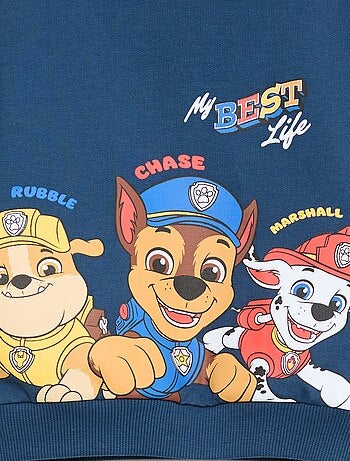 Completo stampato 'Paw Patrol' maglia + bermuda in cotone