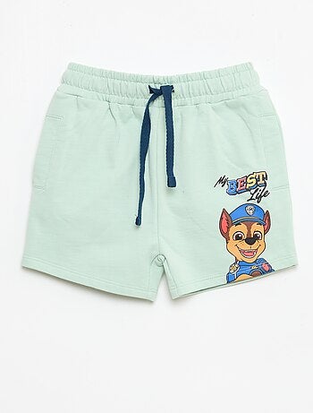 Completo stampato 'Paw Patrol' maglia + bermuda in cotone