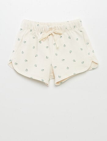 Completo stampato T-shirt + shorts - 2 pezzi